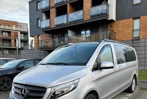 Cracovia: traslado privado al aeropuerto en clase premium