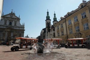 Cracovia: Tour privato della città con auto elettrica e audioguida
