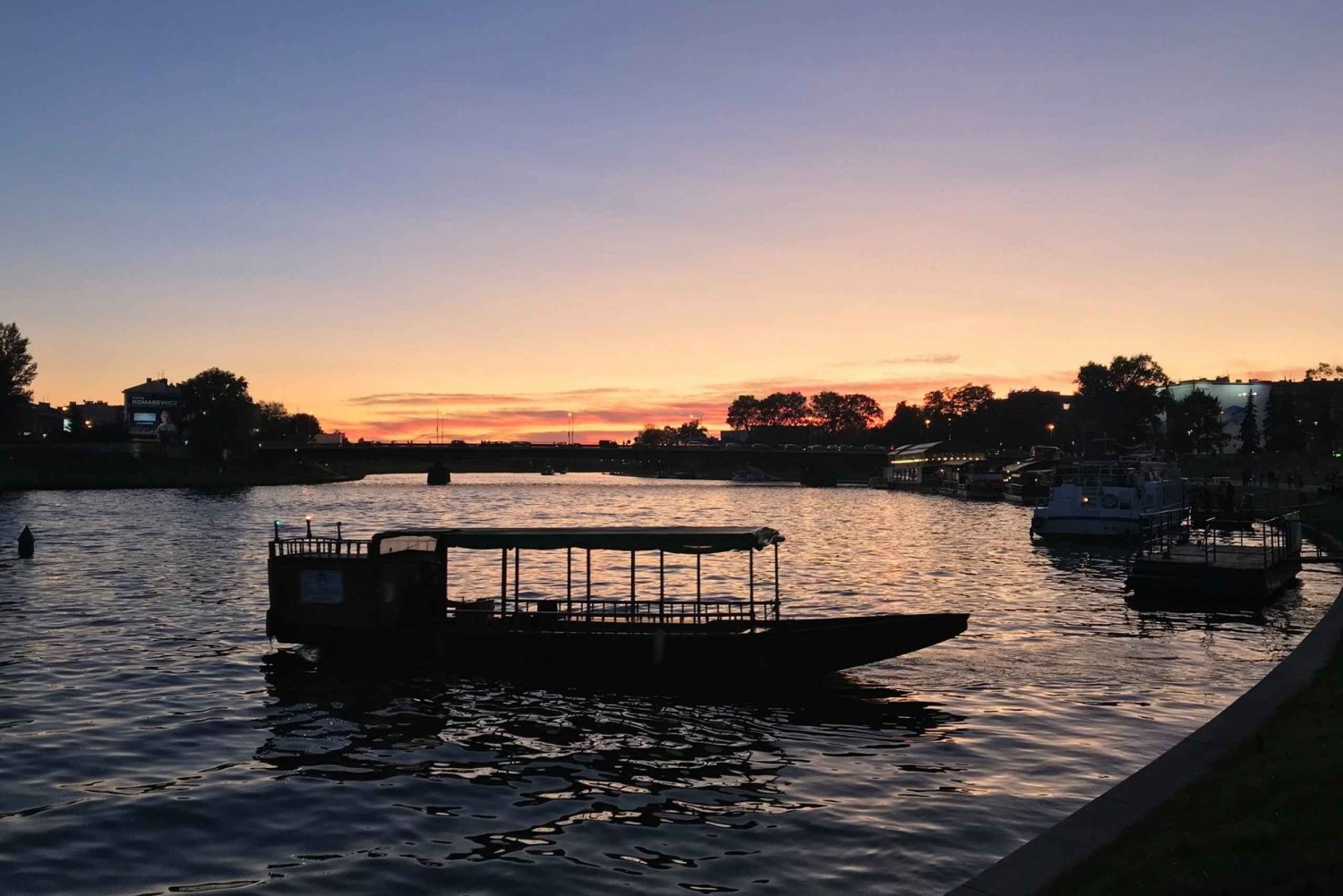 Krakow: Privat bådtur om aftenen