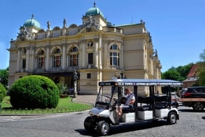 Krakova: Yksityinen opastettu kaupunkikierros sähköautolla