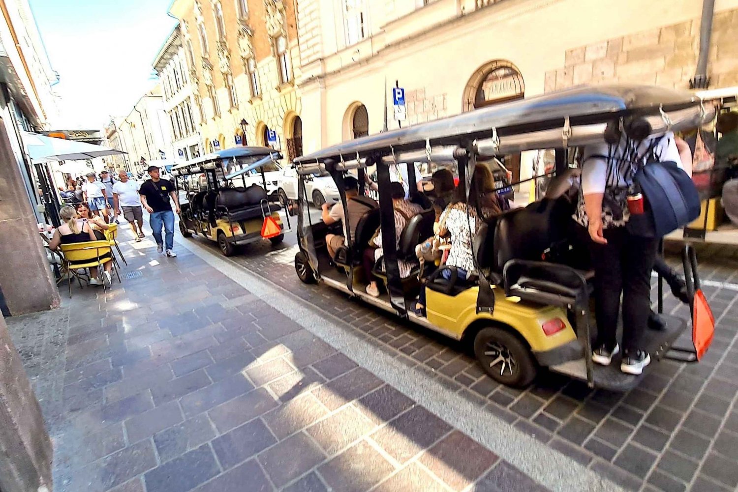 Cracovie : Visite privée panoramique en voiturette de golf avec audioguide