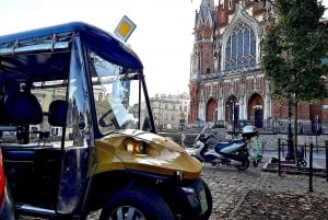 Cracovia: Tour panoramico privato in golf cart con audioguida