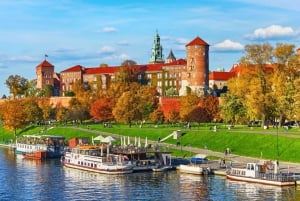 Krakow: Privat panoramatur i golfvogn med audioguide