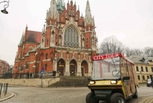 Kraków: Prywatna wycieczka krajoznawcza samochodem elektrycznym