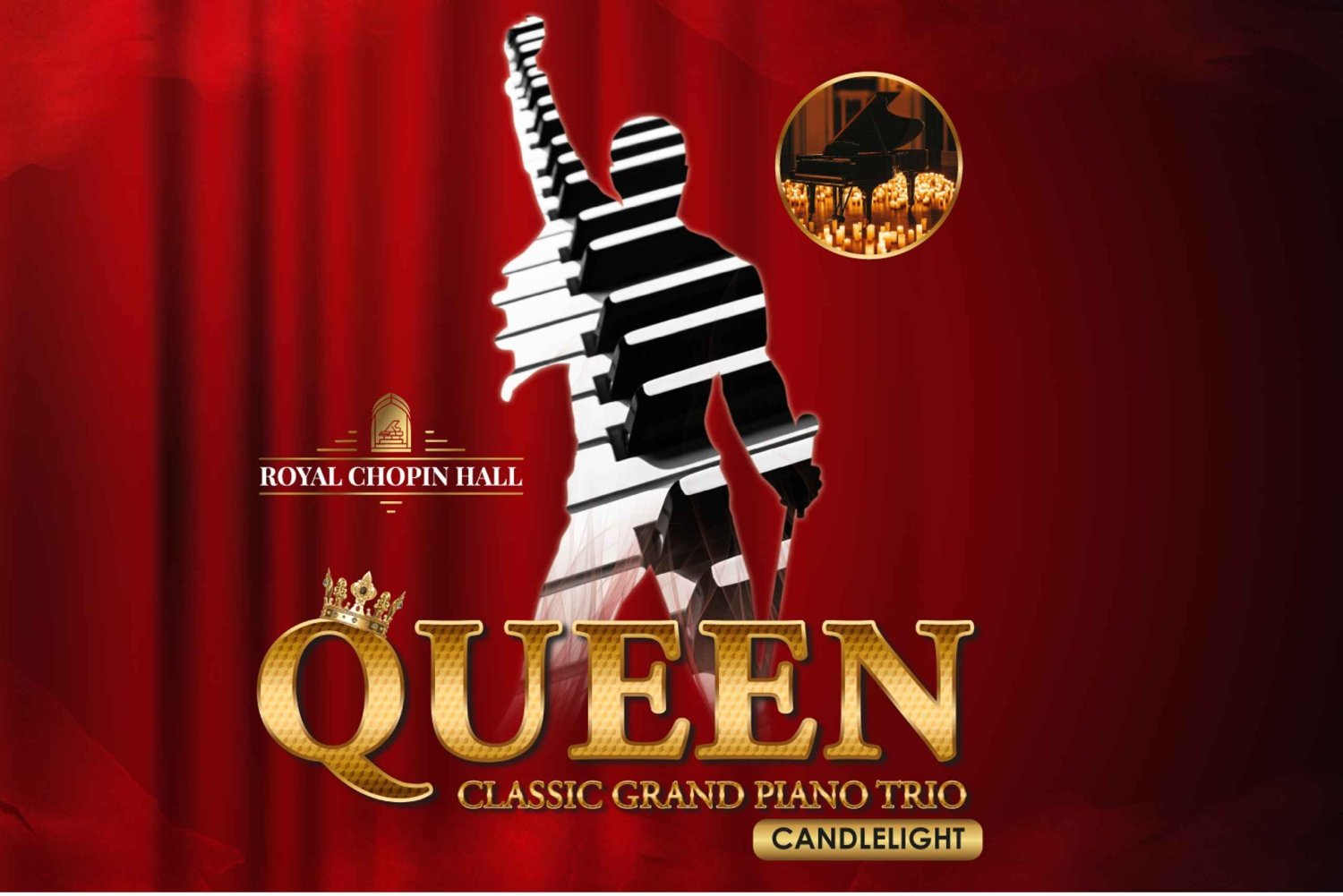 Cracovie : concert Queen Candlelight au Royal Chopin Hall