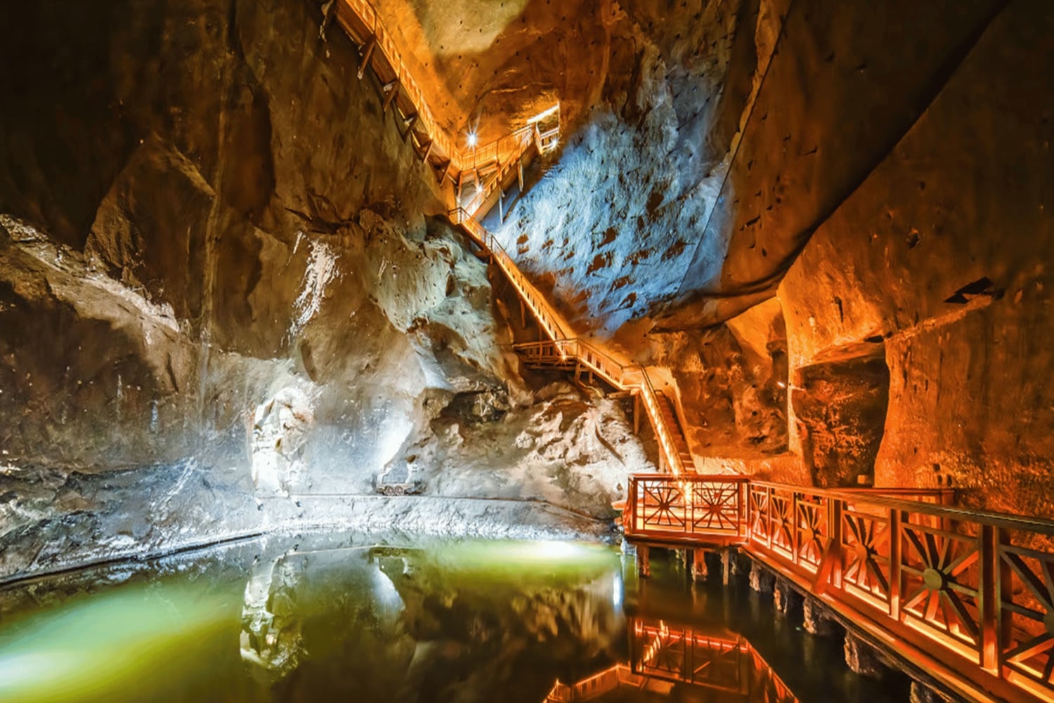 Cracovie : visite guidée de la mine de sel avec prise en charge à l'hôtel