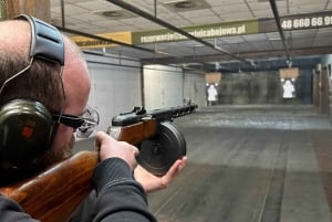 Krakow: Shooting Range Experience with Hotel Pickup