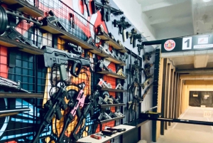 Campo de tiro em Cracóvia com instrutor