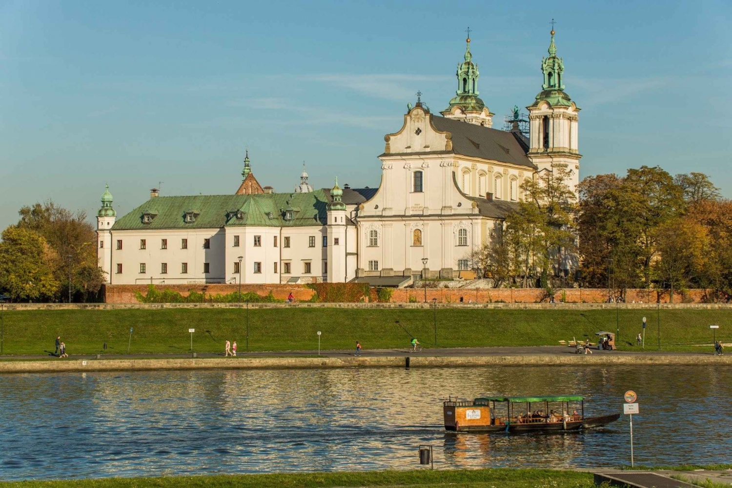 Krakow: Guidad tur: Kort flodpromenad och Schindlers fabrik