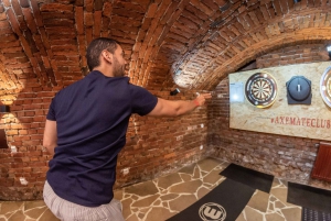 Kraków: Shurikens, Kunais, knive, tomahawks, økser, skydning