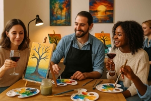 Cracovia: laboratorio di pittura e drink