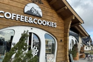 Cracovia: Tour di un giorno in motoslitta e bagni termali di Zakopane