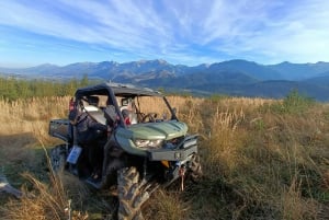 Krakau: Ganztagestour Schneemobil & Thermalbäder Zakopane