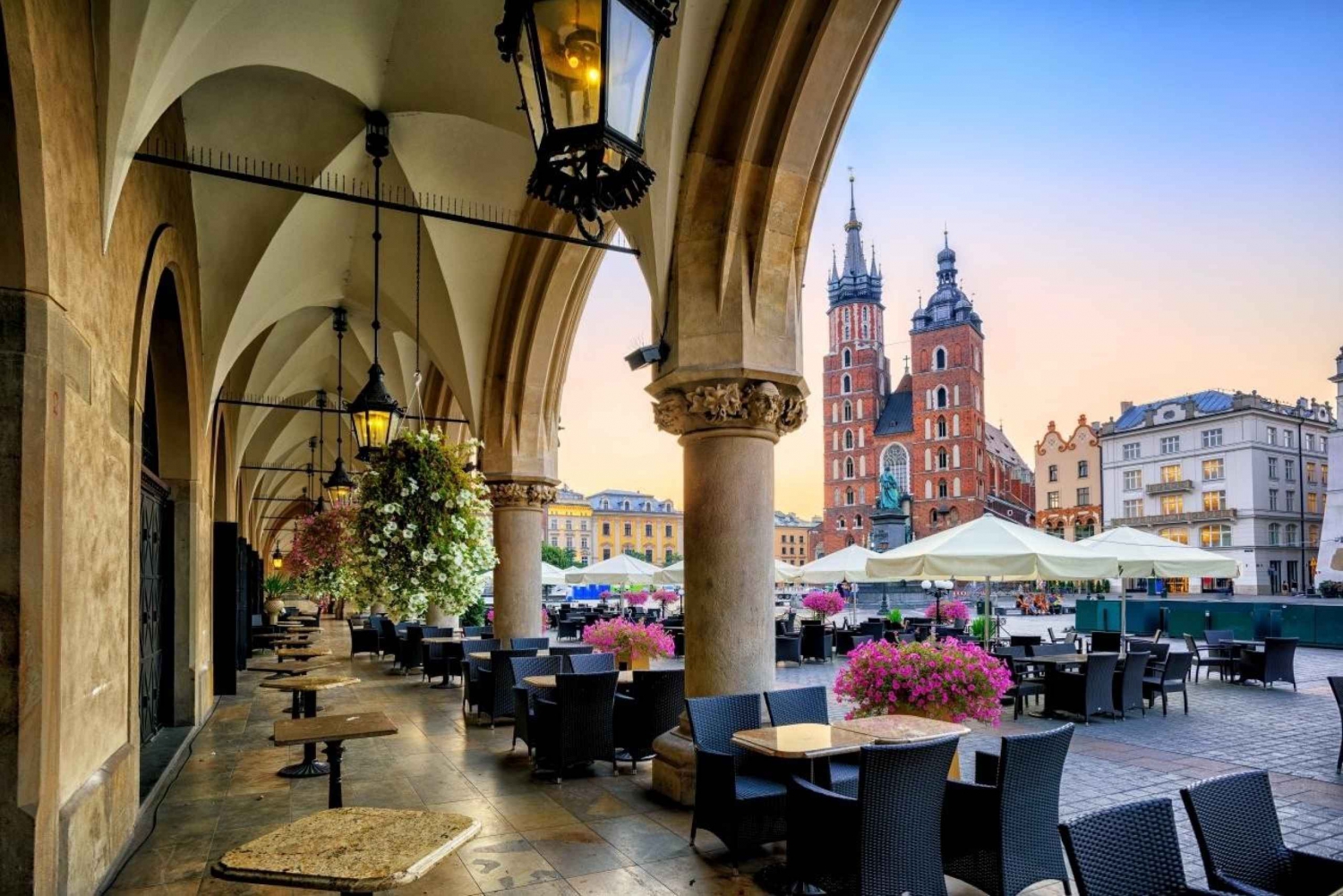 Krakow: Mariakyrkan och Ryneks underjordiska museum