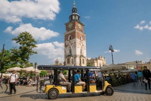 Cracóvia: City Sightseeing Tour em um carrinho de golfe elétrico