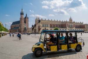 Krakau: Stadtbesichtigungstour mit dem elektrischen Golfwagen