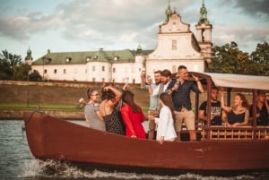 Krakow: Vistula Night Cruise by Gondola w/ Audio Commentary