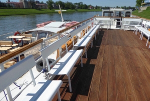 Krakow: Omvisning med båt i Weichsel-elven ️.