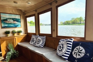 Krakow: Omvisning med båt i Weichsel-elven ️.