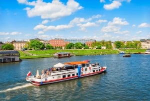 Cracovia: Crucero turístico por el río Vístula con audioguía
