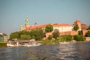 Krakow: Sightseeing-krydstogt på Wisła-floden med audioguide