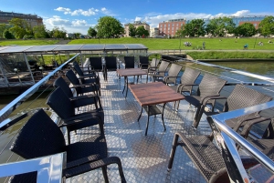 Krakow: Day or Night Vistula River Cruise with Audio Guide