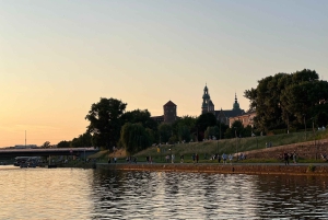 Krakow: Day or Night Vistula River Cruise with Audio Guide