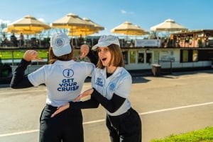 Krakow: Sightseeingcruise på elven Wisła med audioguide