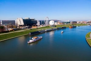 Krakow: Sightseeingcruise på elven Wisła med audioguide