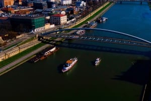 Krakow: Sightseeingcruise på elven Wisła med audioguide
