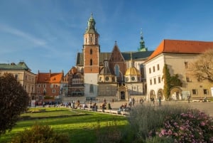 Krakova: Wawelin linna, katedraali ja Rynek-kierros lounaalla.