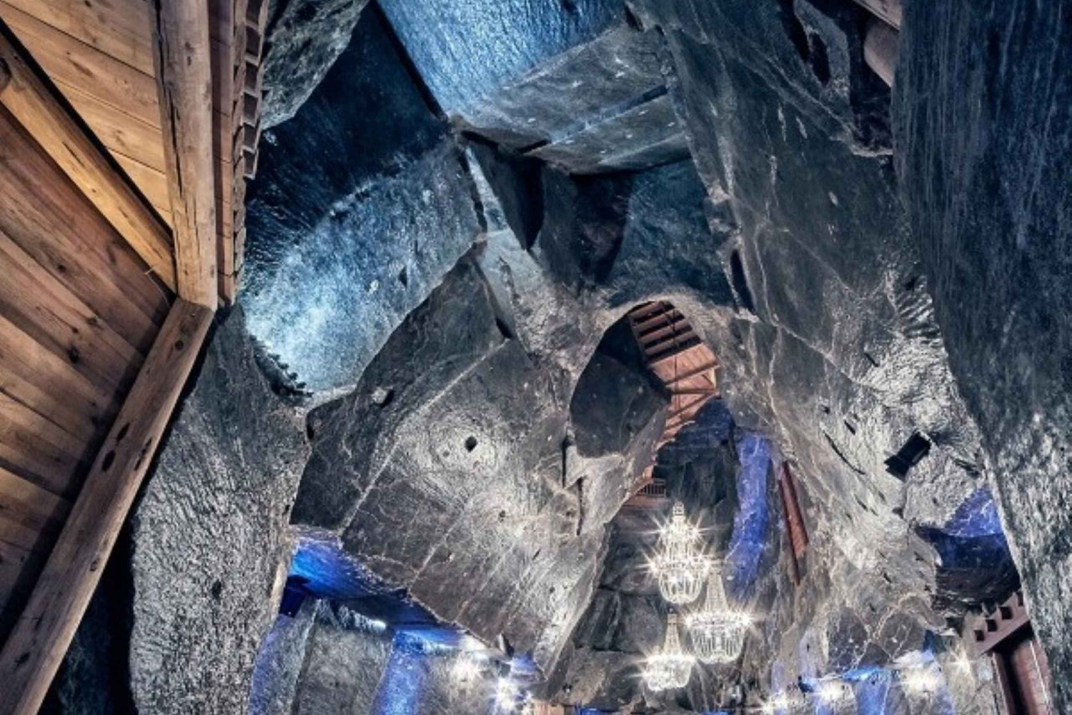 Cracovie : visite guidée de la mine de sel de Wieliczka avec billet d'entrée