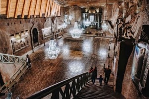 Cracovie : Visite guidée de la mine de sel de Wieliczka avec transport
