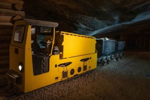 Cracovie : Visite guidée de la mine de sel de Wieliczka avec transport