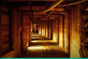 Cracovie : Visite guidée de la mine de sel de Wieliczka avec transport