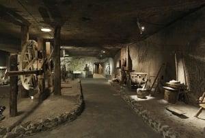 Cracovie : Visite guidée de la mine de sel de Wieliczka avec transport
