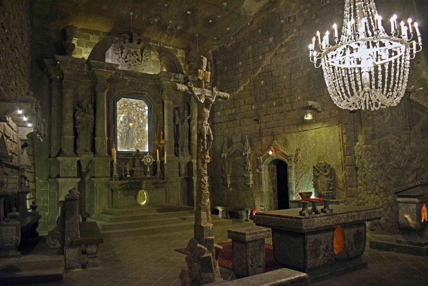 Kraków: Kopalnia Soli Wieliczka – wycieczka z przewodnikiem i odbiorem z hotelu