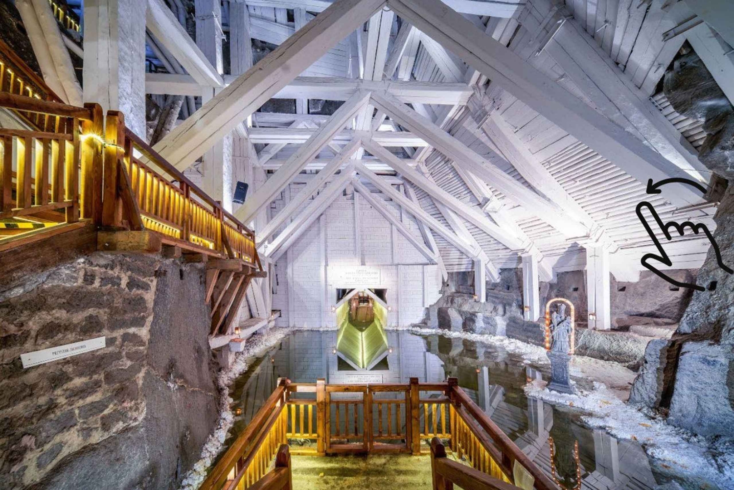 Krakau: tour door de Wieliczka-zoutmijn met ophaalservice bij het hotel en gids