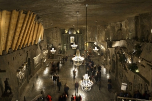 Fra Krakow: Wieliczka-saltminen og afhentning på hotel