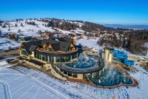 Cracóvia: Excursão a Zakopane e fontes termais com serviço de busca no hotel