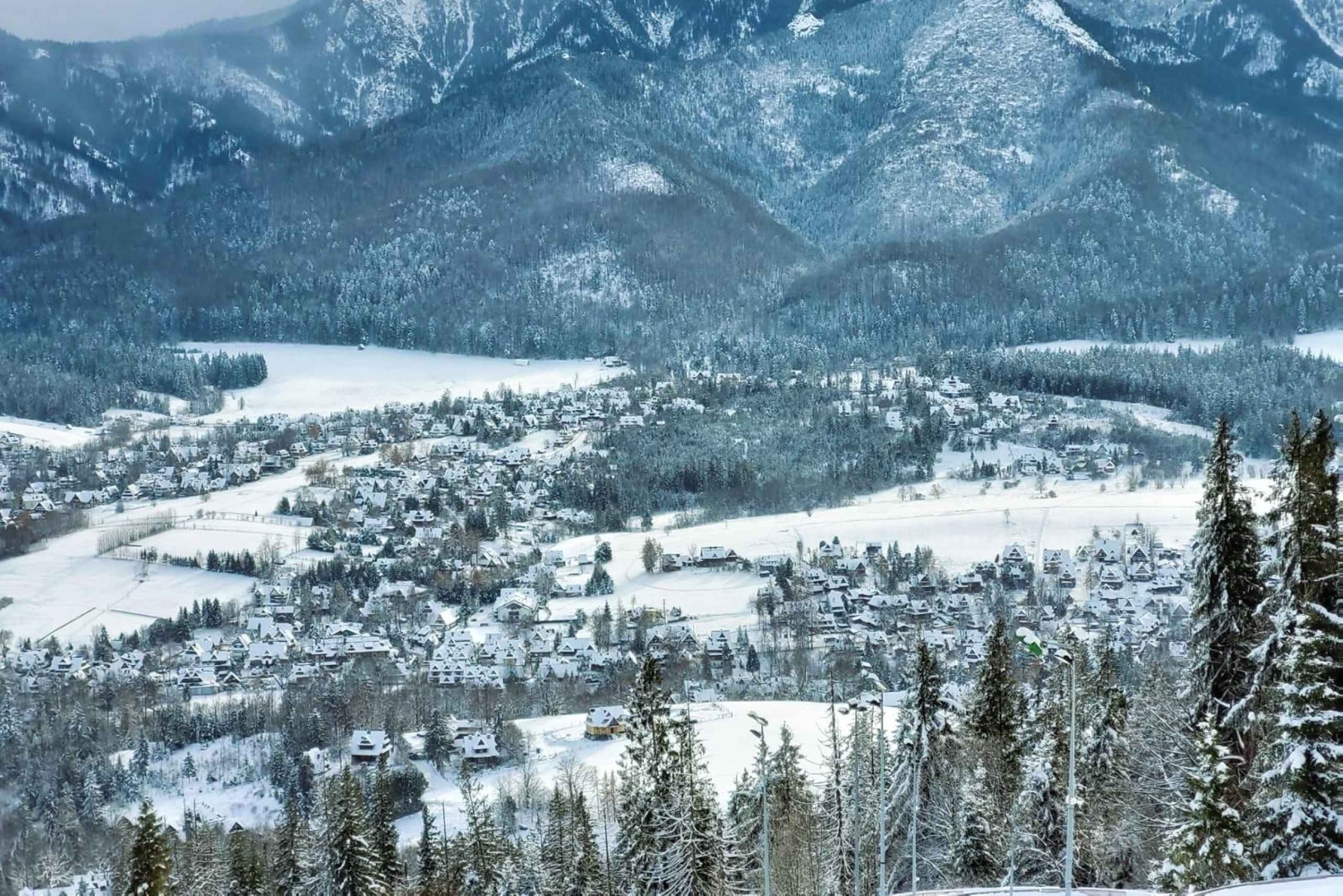 Krakow: Zakopane-dagstur med taubane og termiske bassenger