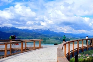 Cracóvia: Zakopane, passeio pelas copas das árvores nas montanhas e banhos termais