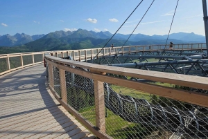 Cracóvia: Zakopane, passeio pelas copas das árvores nas montanhas e banhos termais