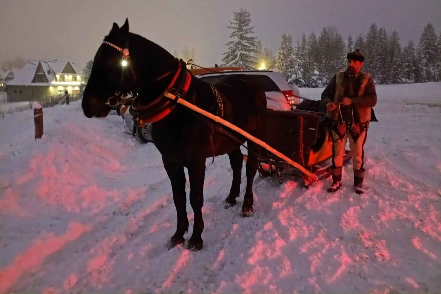 Cracóvia: Zakopane Snowmobile & Kulig Viagem de um dia com jantar