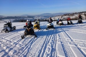 Cracóvia: Zakopane Snowmobile & Kulig Viagem de um dia com jantar