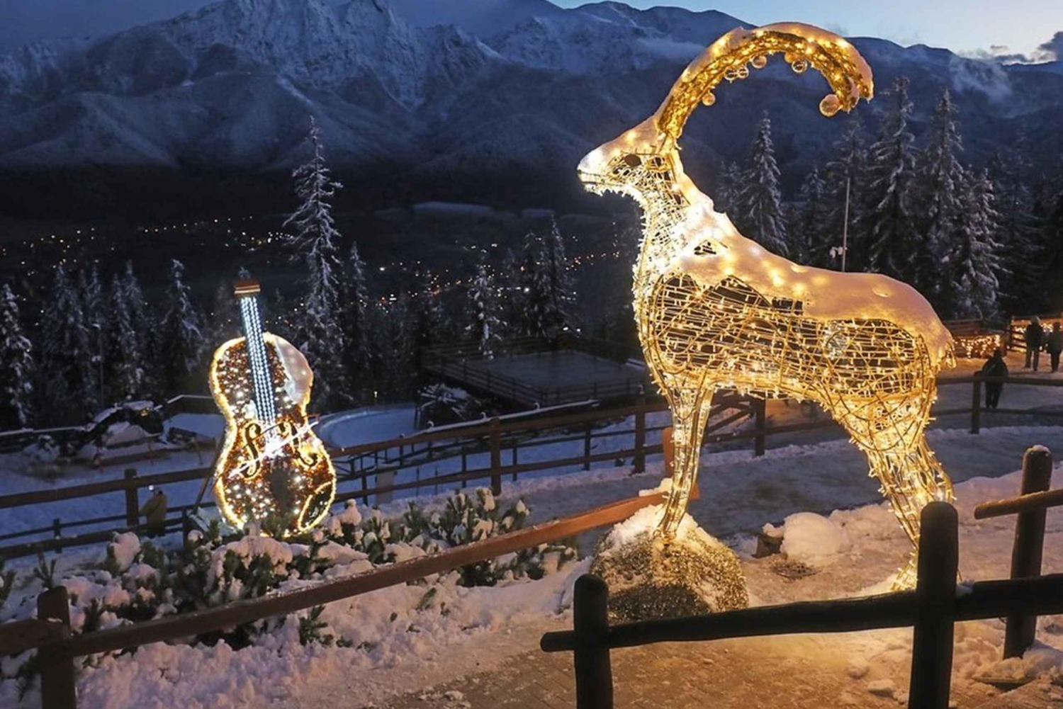 Kraków: Zakopane-Termalt bad (kvällstid) med upphämtning från hotell
