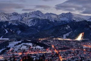 Kraków: Zakopane-Termalt bad (kvällstid) med upphämtning från hotell