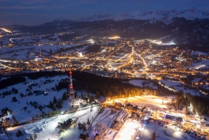 Kraków: Zakopane-Termalt bad (kvällstid) med upphämtning från hotell