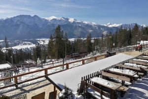 Cracóvia: Zakopane Tour Funicular Degustação de Queijos Pickup no hotel