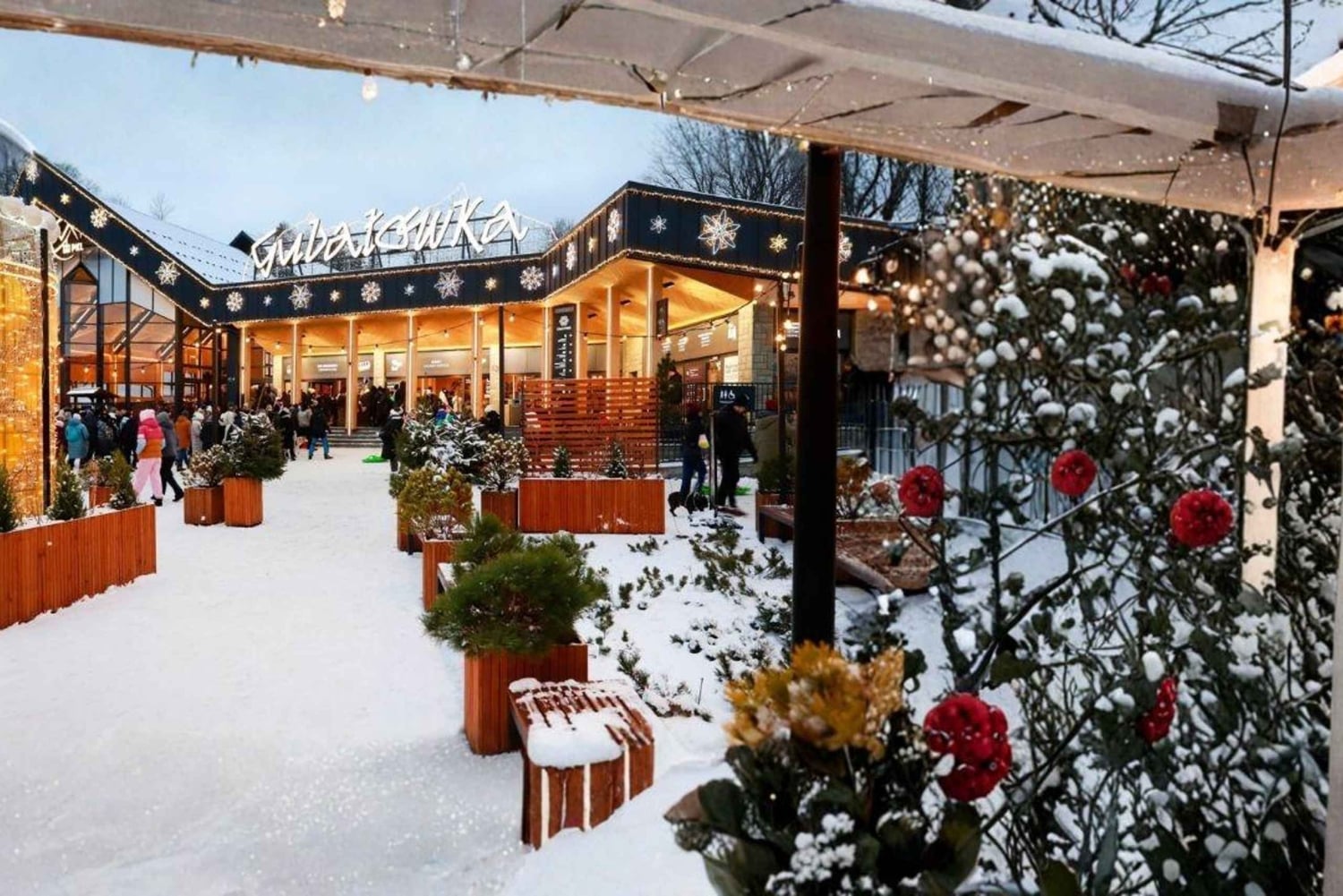 Krakow: Zakopane Tour with Snowmobiles & Bonfire Experience